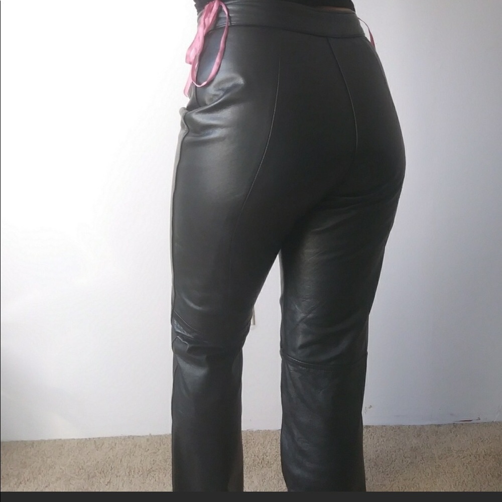 Vintage Wilson’s Black Leather Pants